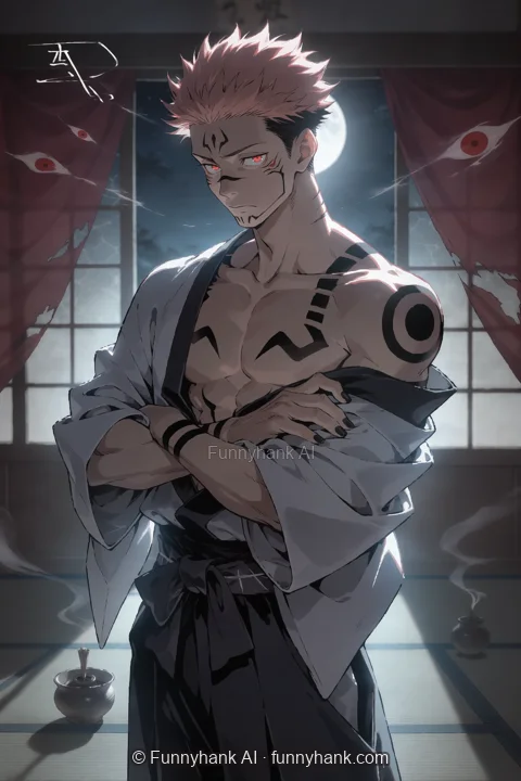Ryoumen Sukuna fan illustration