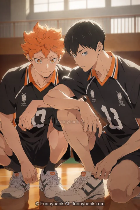 Hinata x Kageyama fan illustration